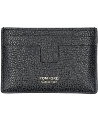 Tom Ford - Minimalist Calfskin Credit Card Holder - Lyst