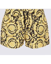 Versace Black Swim Shorts - Multicolour