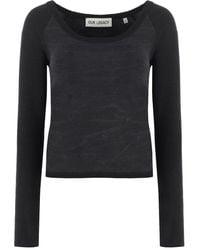 Our Legacy - Long Sleeve Crop Top - Lyst