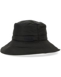 Ganni - Black Bucket Hat - Lyst