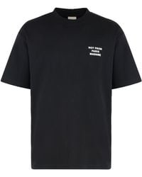 Drole de Monsieur - Slogan Cotton Crew-Neck T-Shirt - Lyst