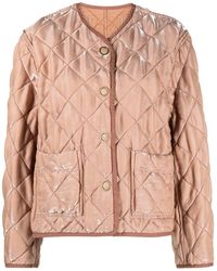 Forte Forte - Quilted Bomber Jacket - Lyst