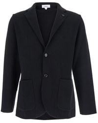 Lardini - Jacket With Classic Lapels And Button Fastening - Lyst