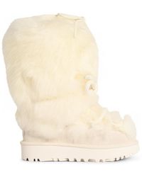 UGG - 'Classic Tall Chalet' Leather Blend Boots - Lyst