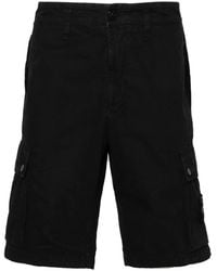 Stone Island - Cotton Cargo Shorts - Lyst