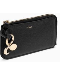 Chloé - Chloé Zipped Card Case - Lyst