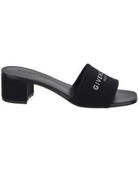 Givenchy - 4g Canvas Mules - Lyst