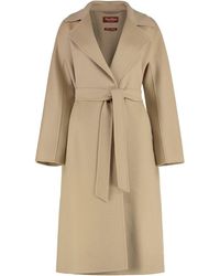 Max Mara - Cles Single-Breasted Wool Coat - Lyst