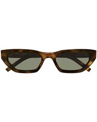 Saint Laurent - Sl M126 Linea Monogram Sunglasses - Lyst