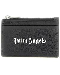 Palm Angels - Gothic Logo-print Cardholder - Lyst