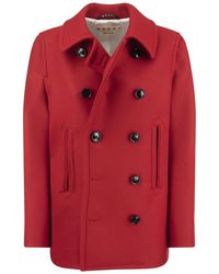 Marni - Double-Breasted Wool Coat - Lyst