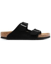 Birkenstock - Arizona Sfb, Suede Leather - Lyst