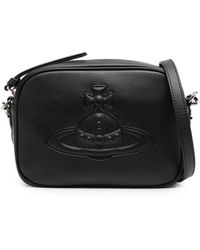 Vivienne Westwood - Anna Logo-embossed Leather Camera Bag - Lyst