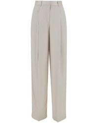 Theory - Pants With Pinces Detail - Lyst
