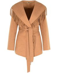 Jonathan Simkhai - 'Rowen' Camel Wool Blend Coat - Lyst