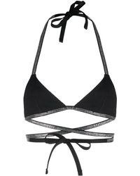 Heron Preston - Rhinestone-embellished Bikini Top - Lyst