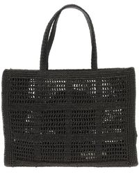 Tory Burch - Tote Bag With Jacquard Logo - Lyst