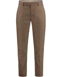 PT01 - Stretch Cotton Chino Trousers - Lyst