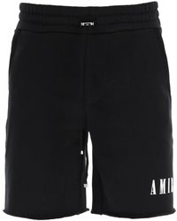 Amiri Sporty Logo Shorts - Black
