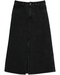 A.P.C. - Denim Skirt - Lyst