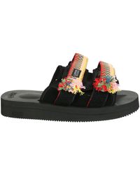 Lanvin Comfortable And With A Woven Design Are 's Suicoke Slide Sandals - Black