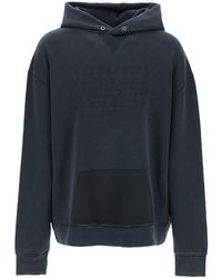 Maison Margiela - Hoodie With Reverse Logo Hooded - Lyst