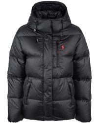 Ralph Lauren - Down Jacket With Removable Hood - Lyst