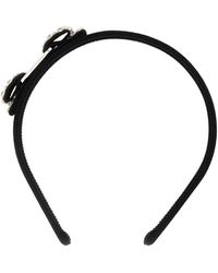 Ferragamo - Vara Sequined Bow Headband - Lyst