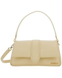 Jacquemus - 'le Bambimou' Ivory Shoulder Bag With Magnetic Fastening And Logo Detail In Leather Woman - Lyst