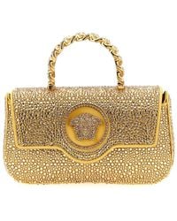 Versace - 'La Medusa' Mini Handbag - Lyst