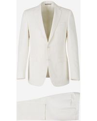 Canali - Linen And Silk Suit - Lyst