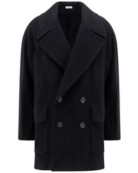 Alexander McQueen - Wool Coat - Lyst