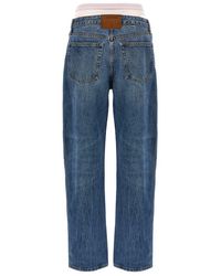 【関税&送料込】Alexander Wang Slit Hem Jean Prestyle Hotfix Denim X Alexander Wang Slit Hem Prestyle Hotfix Mesh Undie