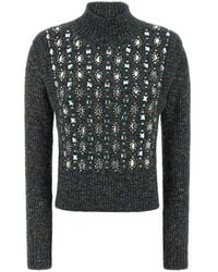 Pinko - 'Mirror Image' Turtleneck Sweater - Lyst
