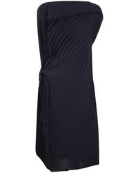 Issey Miyake - "Paper Bag Pleats" Dress - Lyst