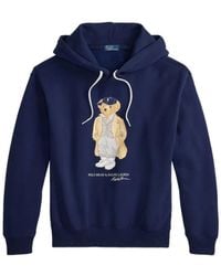 Polo Ralph Lauren - Polo Bear Cotton Hoodie - Lyst