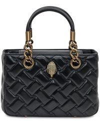 Kurt Geiger - Kurt Geiger Quilted Kensington Bag With Handles - Lyst