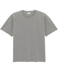 Saint Laurent - Cassandre T-shirt - Lyst
