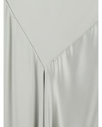 Alberta Ferretti - Abito Raso Lucido - Lyst