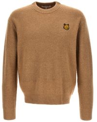 Maison Kitsuné - Tonal Fox Sweater, Cardigans - Lyst