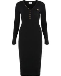 Elisabetta Franchi - I Wear A Ribbed Sweater With A Pocket - Lyst