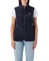 Patagonia - Retro Pile 100% Recycled Fleece Vest - Lyst