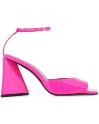 The Attico - Fluo Leather Piper Sandals - Lyst