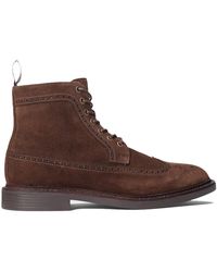 asher leather wingtip boot