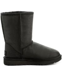 UGG - W Classic Short Leather Shoes - Lyst