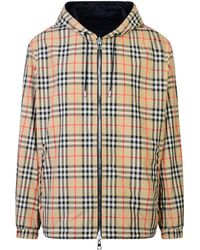 Burberry - Polyester Reversible Jacket - Lyst