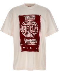 Marni - Bubble T-shirt White - Lyst