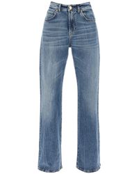 Pinko - Wanda Loose Jeans With Wide Leg - Lyst