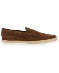 Tod's - Leather Slip-on Loafer - Lyst
