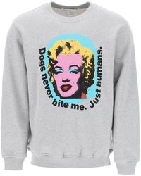 Comme des Garçons - Comme Des Garcons Shirt Marilyn Monroe Printed Sweatshirt - Lyst
